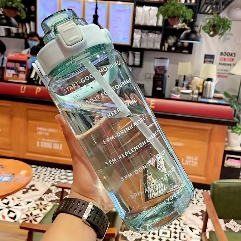 2-Liter, Motivational Sports Water Bottle