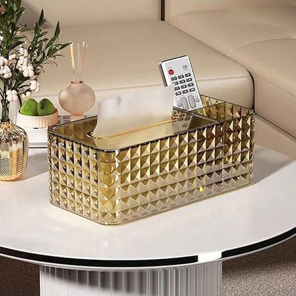Luxury Crystal Style Tissue Box Holder