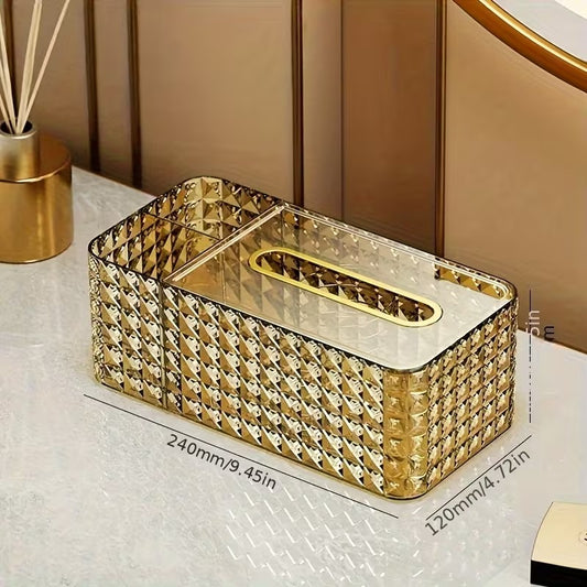 Luxury Crystal Style Tissue Box Holder