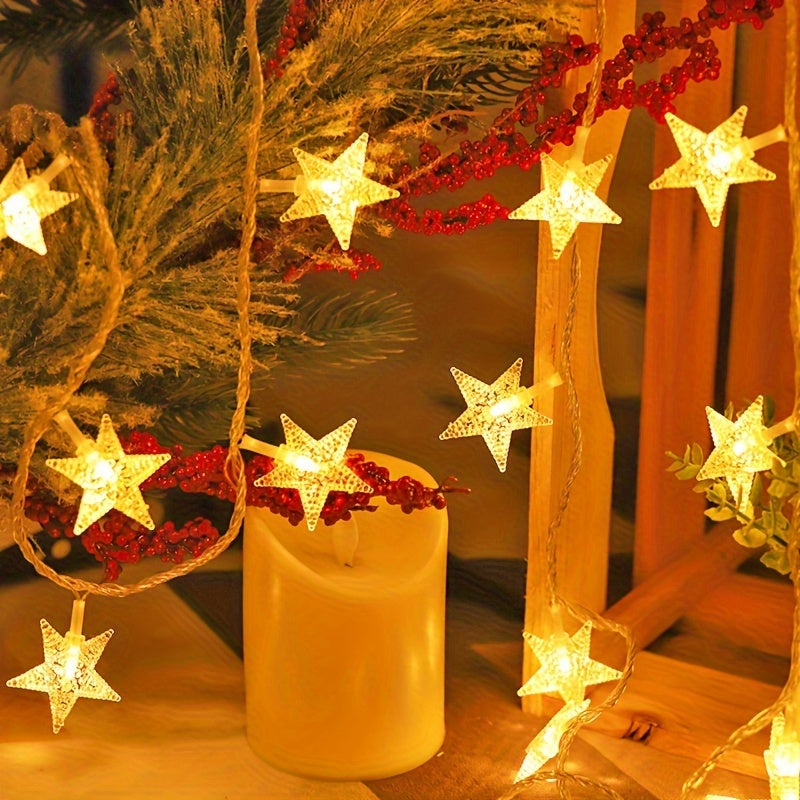 Star LED Fairy String Lights – Battery Operated