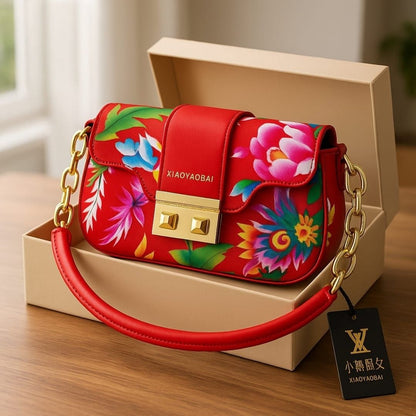 Truck Art Styled Hand Painted bag