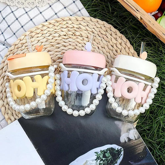 Imported Cute Girl Transparent Glass