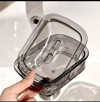 Luxury Rabbit Soap Dish – Plastic Bathroom Storage Box
