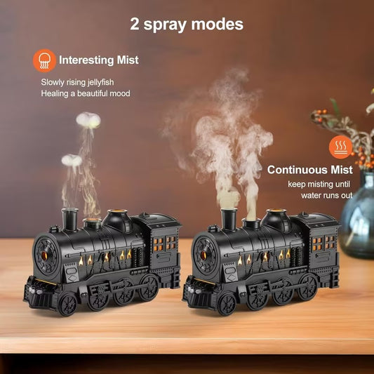 Train Steam Humidifier – Unique Decorative Aroma Diffuse
