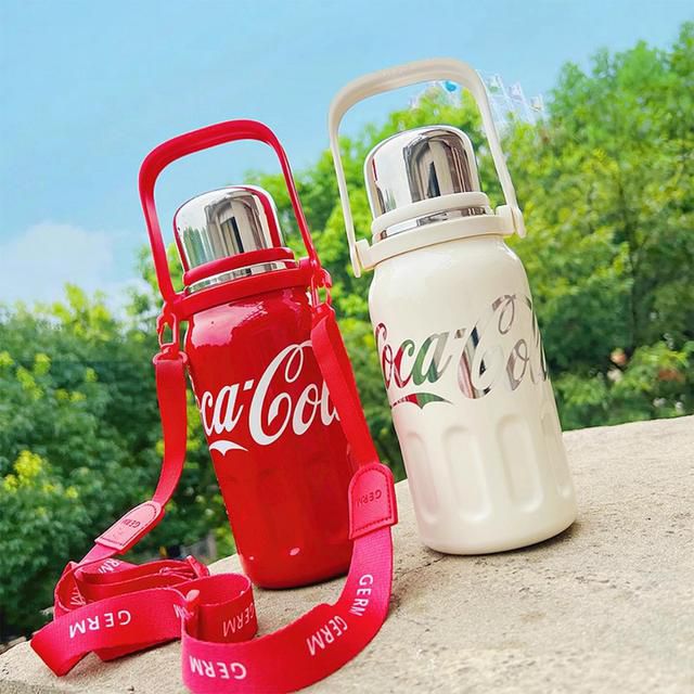 Portable Heat Preservation Coffee Mug, Warm and Cold Stainless Steel Water Bottle
