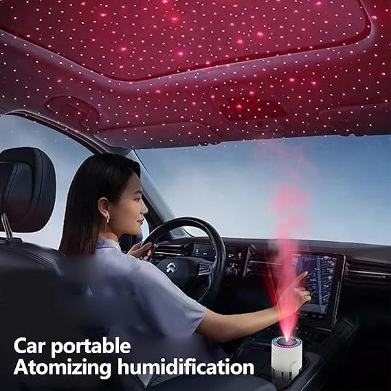 USB Starry Projector Humidifier with LED Light