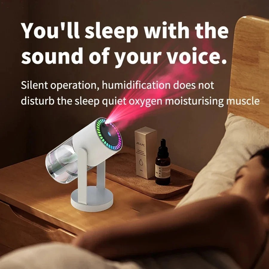USB Starry Projector Humidifier with LED Light