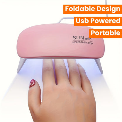 Professional Nail Dryer 6W UV Resin Lamp for Nail Art