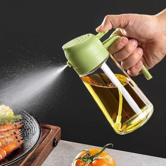 2 in 1 Oil Dispenser and Oil Sprayer,-450ml