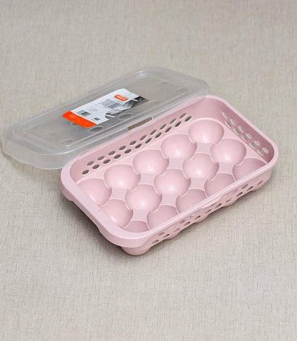 Grid Egg Tray With Lid